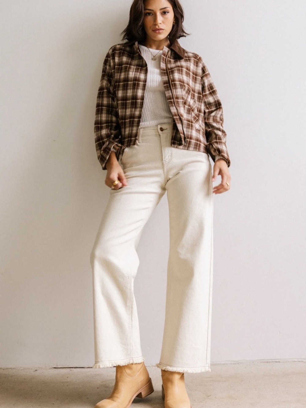 Bohme Tate plaid jacket medium